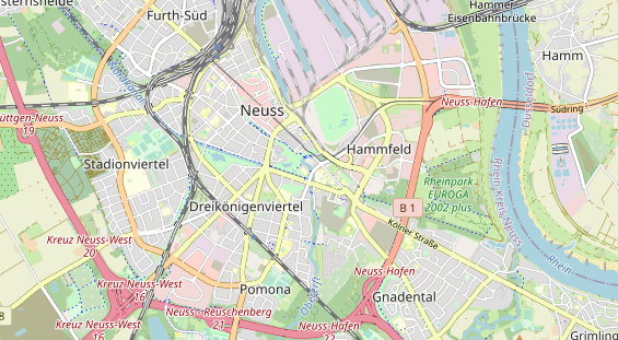 Eventlocations auf Karte