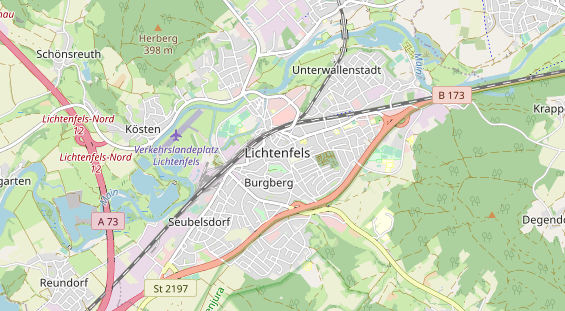 Eventlocations auf Karte