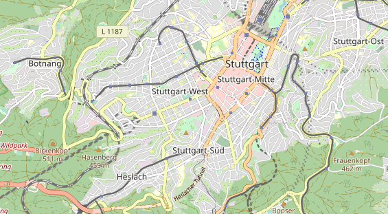 Eventlocations auf Karte