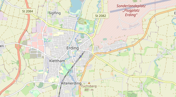 Eventlocations auf Karte