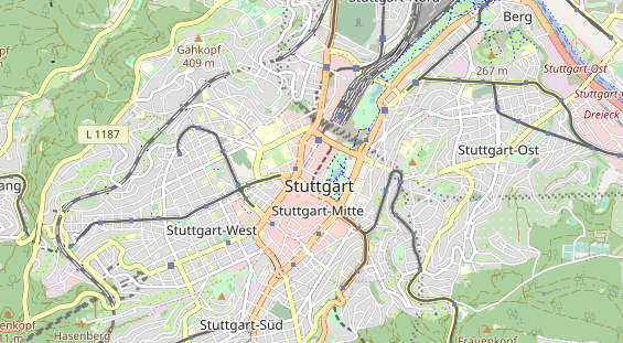 Eventlocations auf Karte