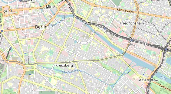 Eventlocations auf Karte