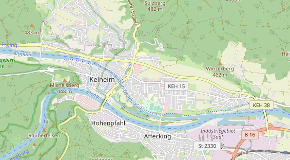 Eventlocations auf Karte