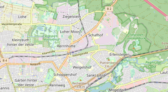 Eventlocations auf Karte