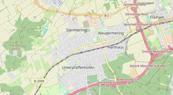 Eventlocations auf Karte
