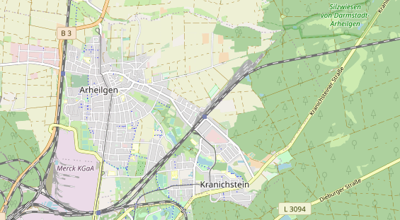 Eventlocations auf Karte