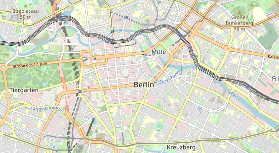 Eventlocations auf Karte