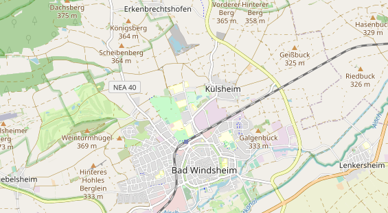 Eventlocations auf Karte
