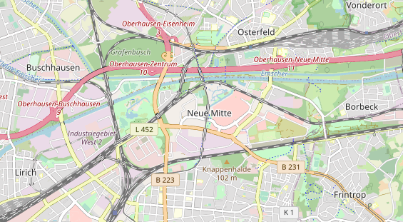 Eventlocations auf Karte
