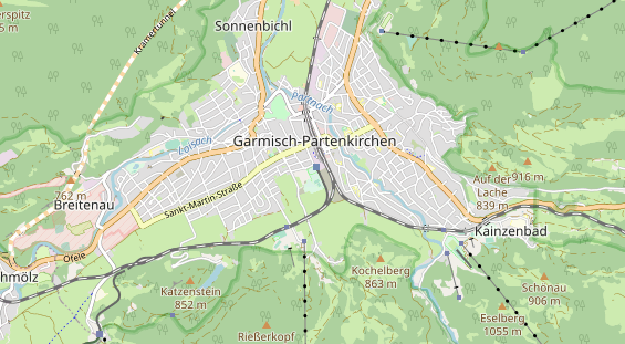 Eventlocations auf Karte