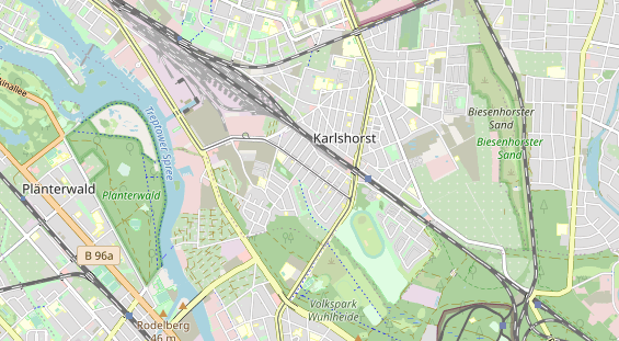 Mobiliar auf Karte