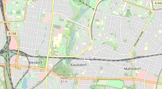 Mobiliar auf Karte