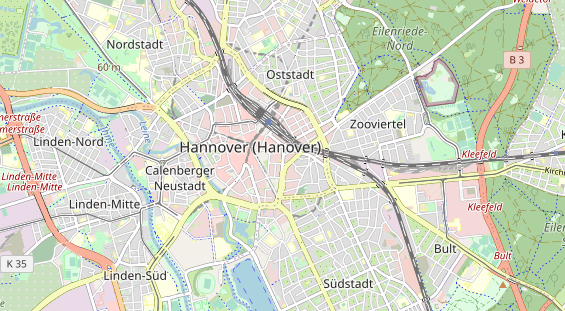 Eventlocations auf Karte