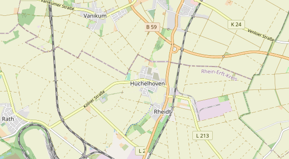 Eventlocations auf Karte