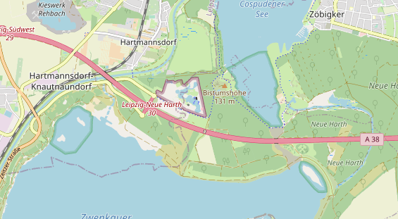 Eventlocations auf Karte