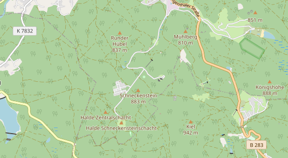 Eventlocations auf Karte