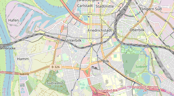 Eventlocations auf Karte