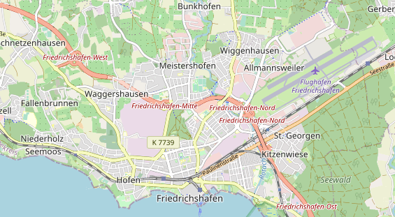 Eventlocations auf Karte