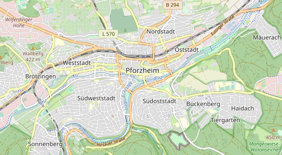 Eventlocations auf Karte