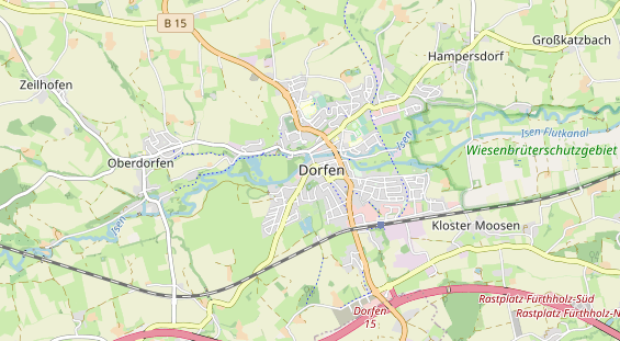 Eventlocations auf Karte
