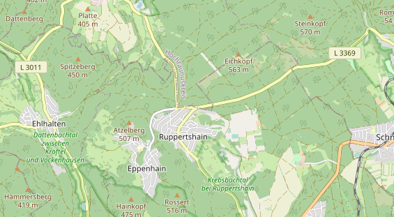 Eventlocations auf Karte