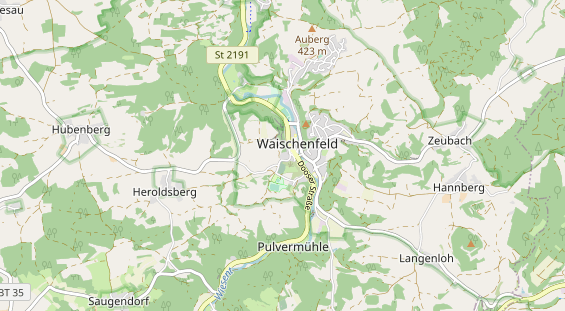 Eventlocations auf Karte