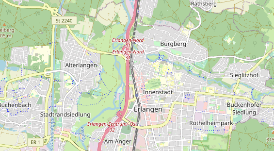 Eventlocations auf Karte