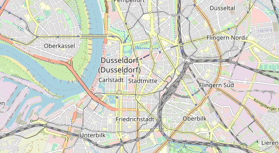 Eventlocations auf Karte