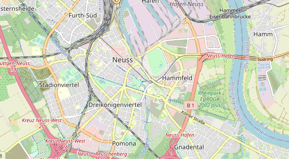 Eventlocations auf Karte