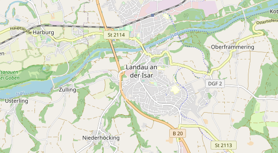 Eventlocations auf Karte