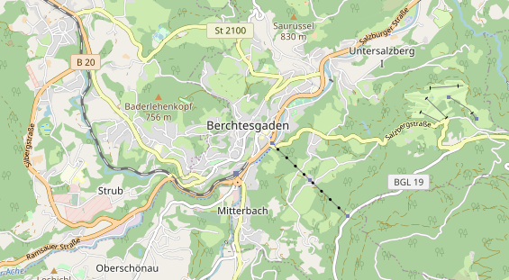 Eventlocations auf Karte