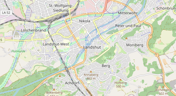 Eventlocations auf Karte