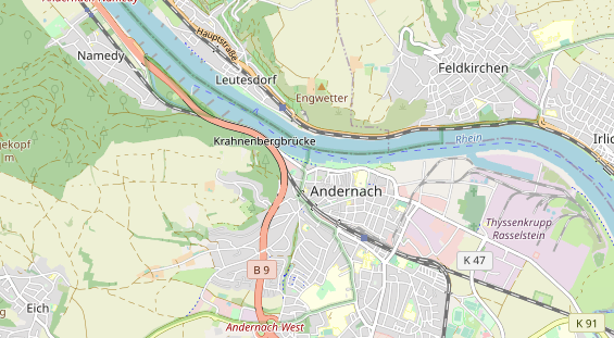 Eventlocations auf Karte