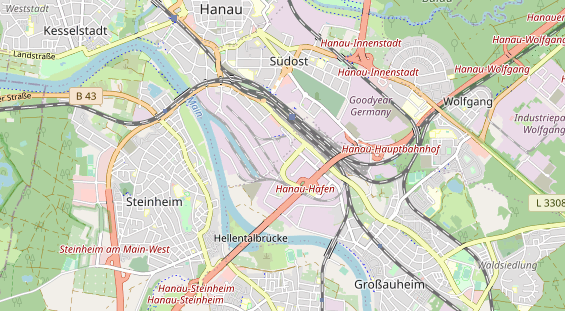 Eventlocations auf Karte