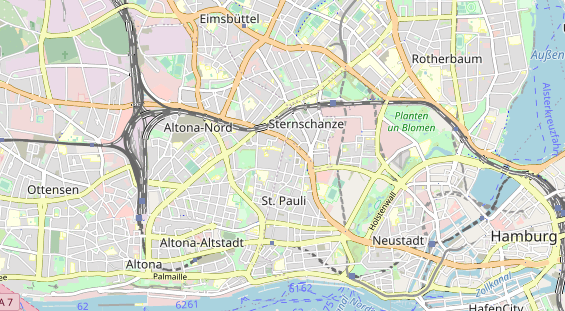 Eventlocations auf Karte