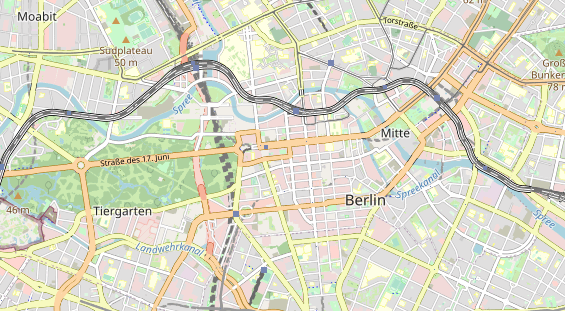 Eventlocations auf Karte