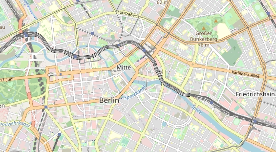 Eventlocations auf Karte