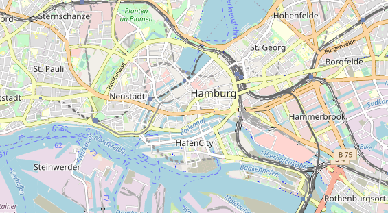 Eventlocations auf Karte