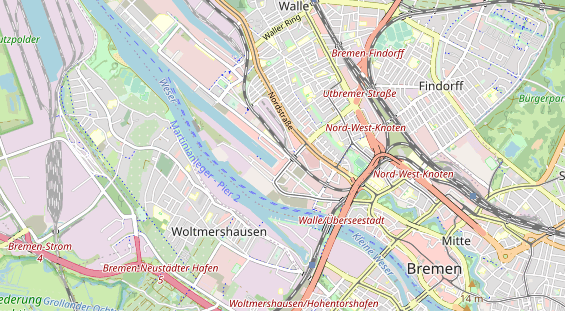 Eventlocations auf Karte