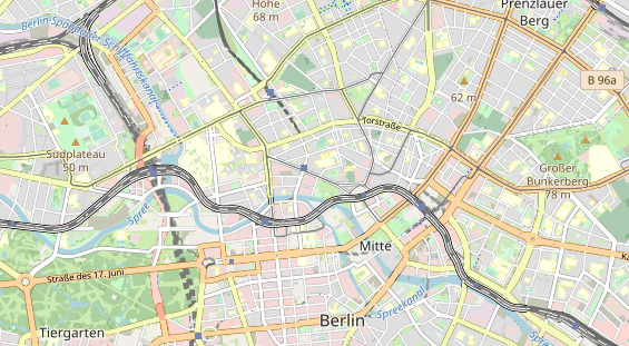 Eventlocations auf Karte