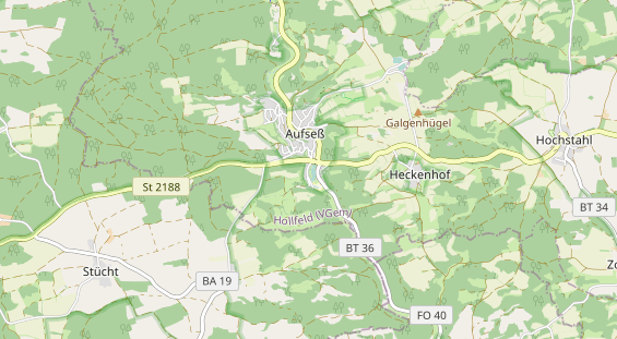 Eventlocations auf Karte