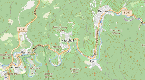 Eventlocations auf Karte