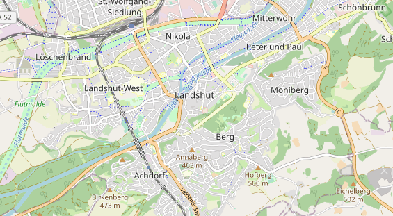 Eventlocations auf Karte