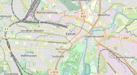 Eventlocations auf Karte