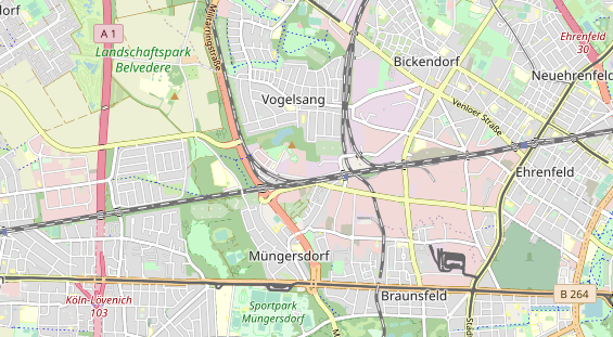 Eventlocations auf Karte