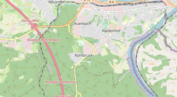 Eventlocations auf Karte