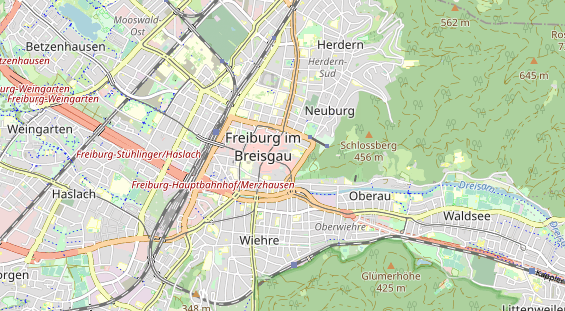 Eventlocations auf Karte