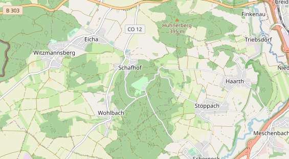 Eventlocations auf Karte