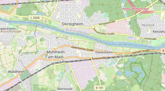 Eventlocations auf Karte