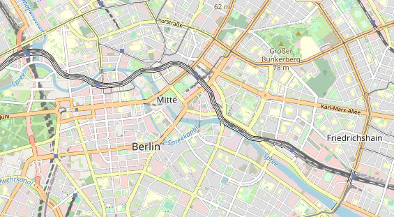 Eventlocations auf Karte